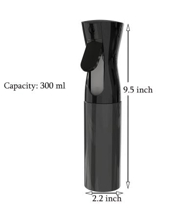 MINGXIAN 2 Pcs 10 OZ Hair Mist Sprayer - Hair Spray Bottles for Styling and Cleaning - Perfect for Gardening - Buy Online on GoSupps.com