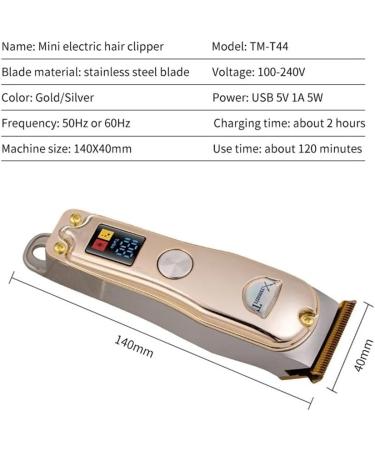 Men's Electric Shaver & Hair Clipper - Skeleton Design | Premium Grooming Products for Men - Buy Online on GoSupps.com