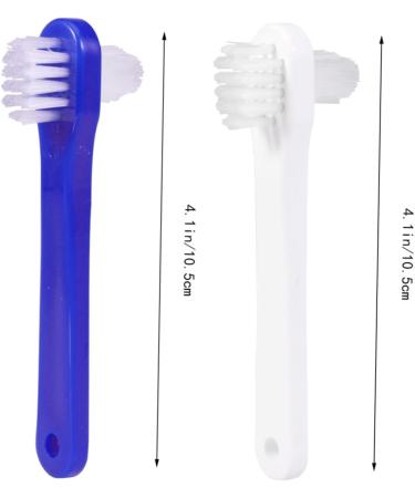ABOOFAN 8-Piece Denture Cleaning Brush Set - Effective Toothbrush Cleaners for Dentures | International Shipping Available - Buy Online on GoSupps.com