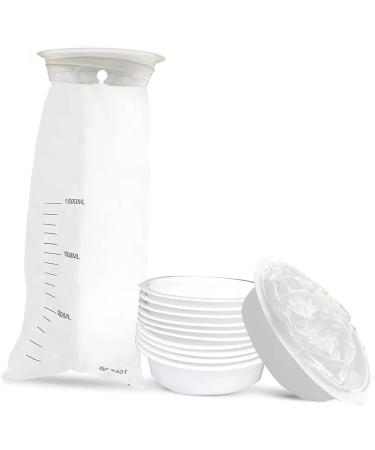 Fabater Morning Sickness Bags - Large Capacity Disposable & Leak Proof Travel Bags for Easy Vomiting Relief - Buy Online on GoSupps.com