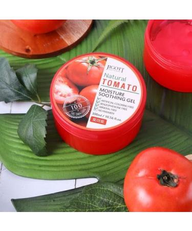 Natural Tomato Moisture Soothing Gel 300ml - Paraben-Free Mineral-Free Artificial Coloring Free - Hydration & Soothing for All Skin Types - Buy Online on GoSupps.com