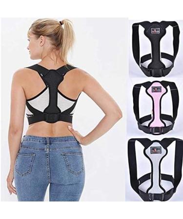 DFHBFG Adjustable Clavicle Support Brace - Posture Corrector for Men & Women | Improve Shoulder Alignment | Gray Small-S - Buy Online on GoSupps.com