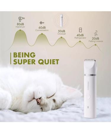 4 in 1 Electric Pet Hair Clipper - Rechargeable Trimmer with 4 Blades & Nail Sharpener | International Shipping Available - Buy Online on GoSupps.com