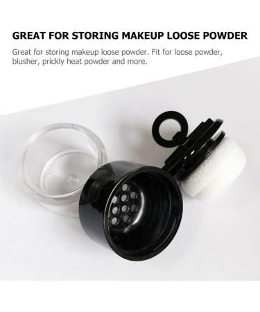 Beaupretty 2pcs Box Powder Box Travel Containers for Loose Powder Double Loose Powder Pot Sponge Abs Makeup Box - Buy Online on GoSupps.com
