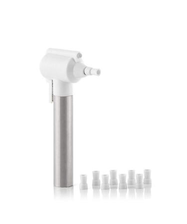 InnovaGoods® Pearlsher Dental Bleaching and Polisher, Teeth Whitening Kit with 5 Tips, Teeth Whitening, Removes Plaque and Stains, Battery Operated.