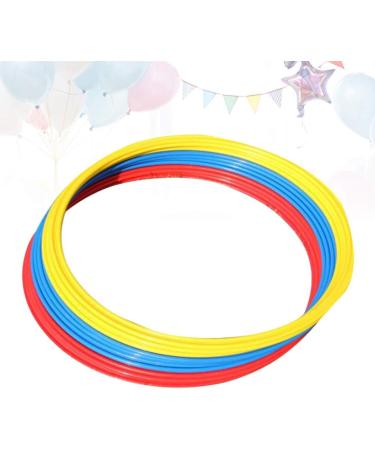 LIOOBO Agility Rings 40cm - Set of 6 for Speed Training in Athletics, Football, Soccer - Ideal for Combat Sports Workout - Buy Online on GoSupps.com