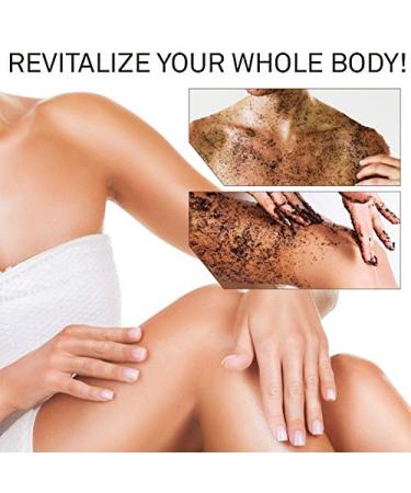 250 ml Natural Coffee Peeling Scrub - Exfoliating Body & Face Peel for Smoother Skin - Unisex Pore Cleanser - Buy Online on GoSupps.com