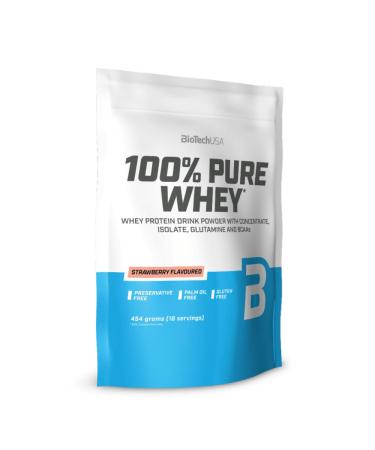 Biotech USA BioTechUSA 100 Pure Whey 454 gr Strawberry Flavor