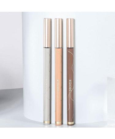 DHliIQQ Double Tip Lower Eyelash Pencil Double Tip Lower Eyeliner Pencil Waterproof Liquid Eyeliner Pencil Long Lasting Eyeliner Eye Makeup Tool for Women Ladies 101 # gray black - Buy Online on GoSupps.com