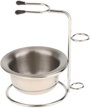 Seasaww Stainless Steel Shaving Brush Set & Soap Dish Premium Grooming Kit for an Effortless Shave | International Shipping Available - Buy Online on GoSupps.com