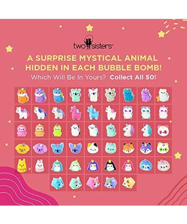 Two Sisters Mystical Animal Squishy Bubble Bath Bombs 6-Pack - Surprise Toys Inside - 99% Natural Fizzies for Kids - Moisturizing and Fun Bath Time - Gift Box Included - Buy Online on GoSupps.com