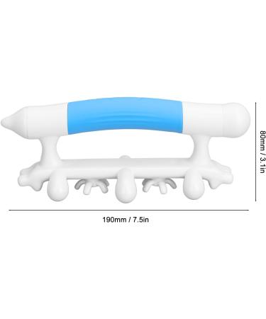Fascia Massager for Fatigue Reduction | Deep Tissue & Trigger Point Relief for Neck & Back - Blue - Buy Online on GoSupps.com