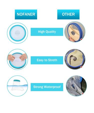 Kids Waterproof Foot Cast Cover - Shower Protector for Ankle Leg Casts - Keep Bandages Dry - Reusable & Watertight - Ideal for Broken Toe, Wounds, Burns, and Injuries - Buy Online on GoSupps.com