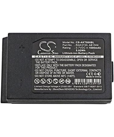 SPANN 3.7V Battery Replacement for Akerstroms Mercury 10b 10bd 12b 12bd 8b & T-Rx 12b | Part No: 933719-000 AB11R AB1504 RAK3720 - International Shipping Available - Buy Online on GoSupps.com