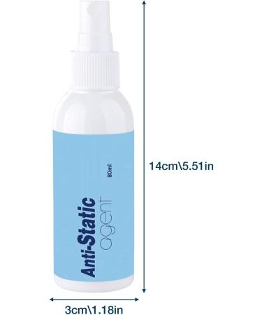 Anti Static Spray 80ML Static Cling Spray Static Remover for Clothes Furniture Laundry Car Anti-Static Spray Antistatic Cloth Spray/l - Buy Online on GoSupps.com
