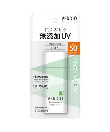Verdio UV Moisture Gel N 80g - SPF50+/PA++++ | Sunscreen Gel - Buy Online on GoSupps.com
