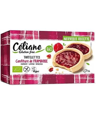 C liane - Gluten Free Raspberry Tartlets X6 - Sold per unit - Buy Online on GoSupps.com