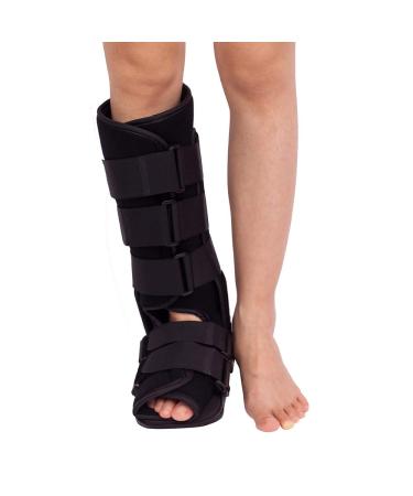 PHASFBJ short foot orthesis - short rail easy support and protection - ideal for fractures ribbons and tendons excerpt from the ankle and Achilles tendon repairs M