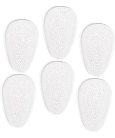 NOLITOY Anti-Slip Gel Shoe Inserts for Women - 6 Pairs Shock-Absorbing Heel Cushions & Fatigue Relief Pads - Buy Online on GoSupps.com