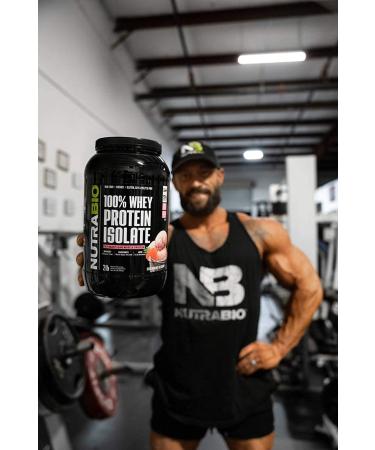 NutraBio 100% Whey Protein Isolate | 25G Protein Per Scoop | Soy & Gluten Free | Non-GMO Chocolate Protein Powder 2lb - Buy Online on GoSupps.com