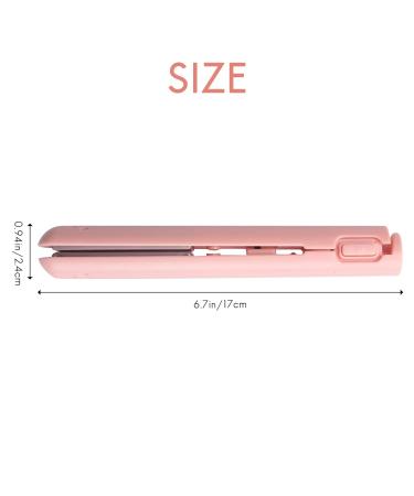 USB Mini Portable Hair Straightener - Dual-Use Curling Iron for Students | International Shipping - Buy Online on GoSupps.com