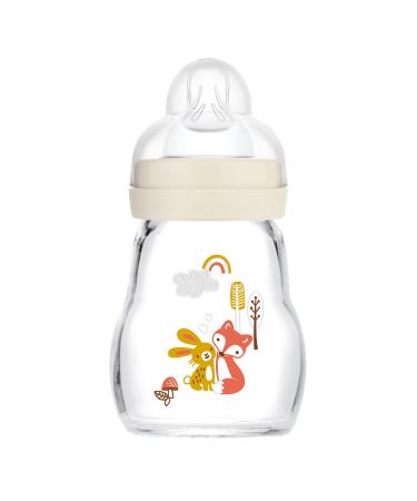 Mam Feel Good Glass Baby Bottle 170ml Unisex - Buy Online on GoSupps.com