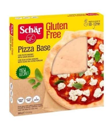 Set of 2 gluten free pizza Schar Pack of 3 units