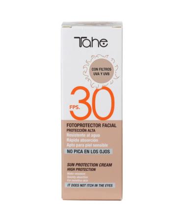 Tahe Facial Sunscreen Cream 50ml | Broad Spectrum UV Protection | Hydrating & Lightweight for All Skin Types - Buy Online on GoSupps.com