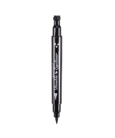 2 in 1 Double Liquid Eyeliner - Waterproof Pencil with Heart Stamp | Durable Eye Cosmetics for Stunning Looks - Buy Online on GoSupps.com