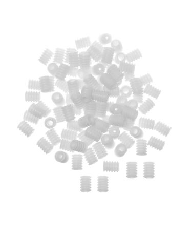 200 Pcs Cord Locks Adjustable Elastic Cord Buckles Plastic Drawstring Toggle Cord Clasp Plastic Lanyard Buckle Elastic Adjuster Shoelace Lock Clamps Anti-Slip Cord Fasteners String Toggle Stopper