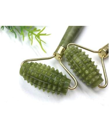 100% Natural Xiuyan Jade Single Point Roller (10cm4.2cm) - Buy Online on GoSupps.com