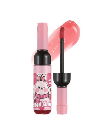 FmtwPhn Liquid lipstick glossy burgundy shade long-lasting waterproof for a natural makeup look
