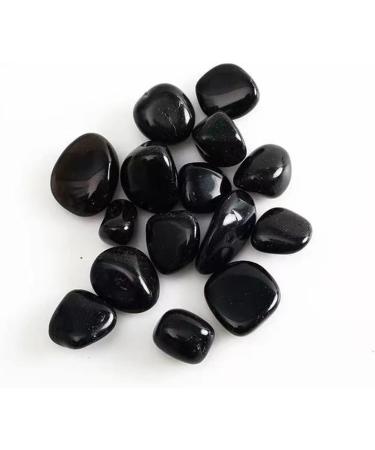 Crystal 200g 15mm-20mm Polished Natural Obsidian Tumbled Stones Quartz Crystal Crafts Can be Used for JIZTGEDM - Buy Online on GoSupps.com