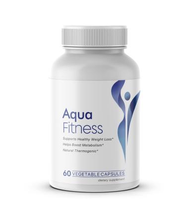 Fitness InspireWays Aqua Fitness Official Premium All Natural Daily Health Support (1 Pack - 60 Capsules)