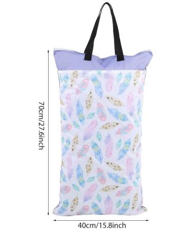 Large Waterproof Cloth Diaper Bag - Reusable Washable & Hanging Design for Baby Diapers | EF203 - Buy Online on GoSupps.com