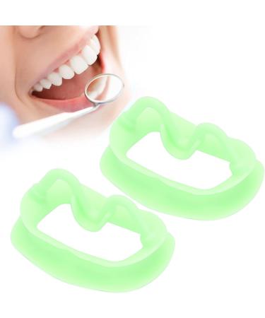 Professional Cheek Retractor - Soft Silicone Autoclavable Reusable Flexible Oral Lip Opener for Dentures (Green) - International Shipping Available - Buy Online on GoSupps.com
