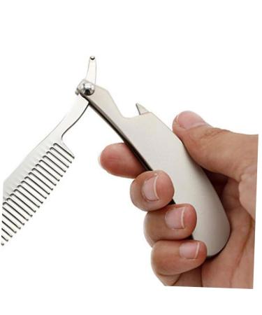 Doitool Men's Suit Care Set | Razor Sandalwood Beard Comb & Brush for Grooming | International Shipping - Buy Online on GoSupps.com