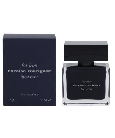 Narciso Rodriguez Bleu Noir for Men Eau de Toilette Spray 1.6 Ounce 3.4 Fl Oz (Pack of 1)