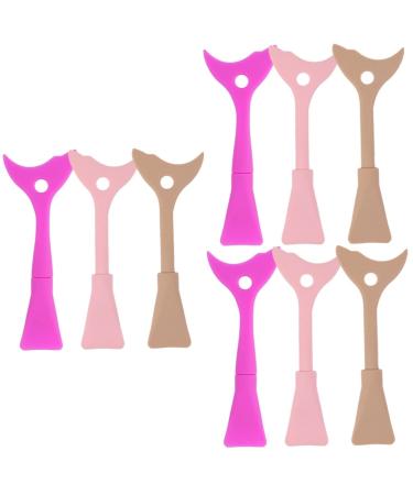 minkissy 9pi ces Applicateurs Pour Mascara Outils Multifonctionnels De Maquillage Aide Dessin De Liner Et Ombres Paupi res Pour D butants Et Professionnels 15x3.2cmx3pcs Couleurs Assortiesx3pcs