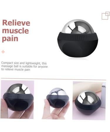 Ultechnovo Stainless Steel Massage Balls - Ultimate Body & Foot Relaxation Device | Ice Rolling Massage Tool for Muscle Relief - Buy Online on GoSupps.com