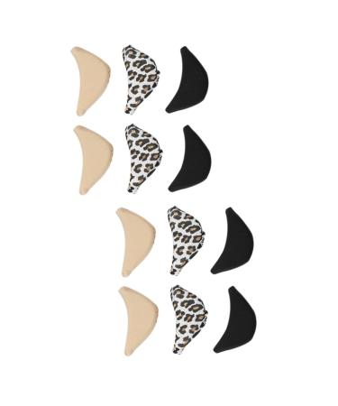 Gatuida Casual Heels 6 Pairs Toe Plug Trainers Foam Shoe Inserts Sole Insoles Foam Filler Shoe Filler Toe Womens Gym Shoes Toe Filler Inserts Womens Heels Cloth Toe Cap High Heels Women's