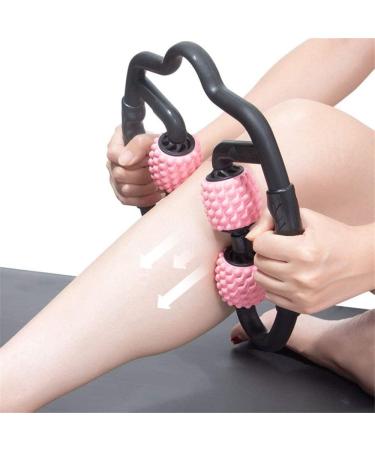 YGMXZL 360 Manual Massage Roller - Anti-Cellulite Deep Tissue Massage for Legs - Relieve Pain & Tension (Black) - Buy Online on GoSupps.com