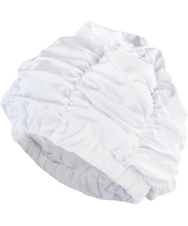 Wenko Shower Cap - 7224500 Bathing Cap for Hair Protection 25 cm White | International Shipping Available - Buy Online on GoSupps.com