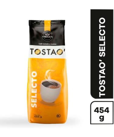 Tostao colombian coffee (2 Pack 16 oz ea) Light Tostao Cafe Colombiano Selecto roasted and ground Light coffee Colombian Coffee - Buy Online on GoSupps.com