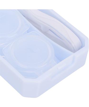 Contact Lens Box with Mirror & Tweezers - 3 Colors (Blue) | Secure Storage for Lenses - Buy Online on GoSupps.com