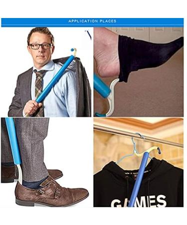 Dressing Aid Stick Shoe Horn for Disabled People Elderly and Other People with Physical Disabilities - Buy Online on GoSupps.com