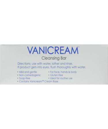 Vanicream Cleansing Bar 3.9 oz - Fragrance-Free & Unscented - 1 Count, Gentle & hydrating formula - Buy Online on GoSupps.com