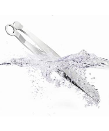 Nose Hair Trimmer for Women and Men Stainless Steel Precision Nose Hair Tweezer Ingrown Hair Tweezers Eyebrow Tweezers Eyelash Clipper Grooming Scissor Safe Round-Headed Hair Remover Tool (Silver) - Buy Online on GoSupps.com