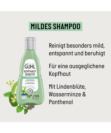 Guhl Bundle for Sensitive Scalp: Shampoo & Mild Flushing - 250ml + 200ml | International Shipping - Buy Online on GoSupps.com