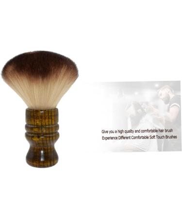 FRCOLOR 6 Pieces Hairdressing Brush Dust Brush for Face Barber Makeup Brush Urine Cleaner Wooden Brush Hair Removal Detergent Suite Dust Cloth Man Cleaning Brush Wood - Buy Online on GoSupps.com